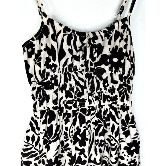 Faithfull The Brand X Revolve Amika Mini Dress, Sidra Floral Print Ecru, US 4/S - Picture 5 of 10